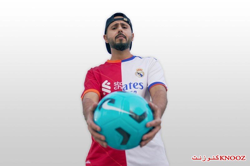الفنان خالد عبدالله يستبق مباراة ريال مدريد وليفربول بفيديو قصير